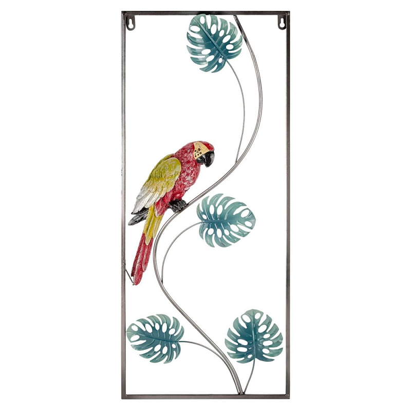 Аксессуар настенный из металла Blank Space Parrot Мульти в Казани | Loft Concept 