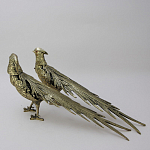 Статуэтка бронзовая пара Фазаны Bronze Birds варинант исполнения - 2 | Loft Concept в Казани