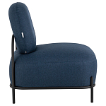 Кресло в синей рогожке COLOR BLOCK варинант исполнения - 3 | Loft Concept в Казани