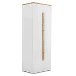 Шкаф платяной с белым глянцевым фасадом Grace of Furniture варинант исполнения - 1 | Loft Concept в Казани
