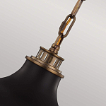 Подвесной светильник с круглым белым плафоном в индустриальном стиле Feiss варинант исполнения - 4 | Loft Concept в Казани