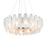 Люстра Mont Saint-Michel Золотая с Рельефным Стеклом варинант исполнения - 2 | Loft Concept в Казани