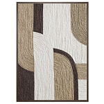 Панно из шнура геометрическая абстракция wall panel line II варинант исполнения - 2 | Loft Concept в Казани