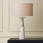 Настольная лампа на конусовидном корпусе с чашей и с тканевым абажуром Daydreaming варинант исполнения - 4 | Loft Concept в Казани