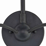 Бра настенное черное с 2-мя лампами Candle Sleeves варинант исполнения - 1 | Loft Concept в Казани