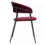 Стул мягкий с бархатистой велюровой спинкой и сиденьем Wine Chair варинант исполнения - 2 | Loft Concept в Казани