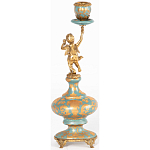 Фарфоровый подсвечник Ангел во главе Voki варинант исполнения - 4 | Loft Concept в Казани