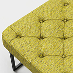 Мебельная ткань Шенилл горчичный цвет 142 см T4-62 варинант исполнения - 6 | Loft Concept в Казани