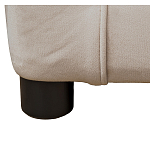 Диван двухместный раскладной светло-серый с кантом Pride варинант исполнения - 7 | Loft Concept в Казани