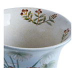 Ваза из фарфора с бронзовыми элементами Tropical Garden варинант исполнения - 4 | Loft Concept в Казани