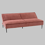 Диван современный вельветовый прямой Worcester Коралл варинант исполнения - 4 | Loft Concept в Казани