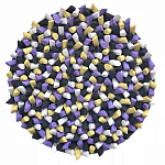 Панно «Цветение виолы» варинант исполнения - 1 | Loft Concept в Казани