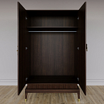 Платяной шкаф Elsa Dreams Walnut с 2-мя фасадами варинант исполнения - 4 | Loft Concept в Казани