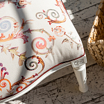 Стул из массива бука бежевый с растительным орнаментом Raffael Angel Beige Chair варинант исполнения - 2 | Loft Concept в Казани