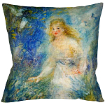 Подушка декоративная с принтом Весна Impressionism in Art варинант исполнения - 1 | Loft Concept в Казани