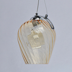 Подвесной светильник со стеклянном плафоном в форме бокала Kaleido варинант исполнения - 6 | Loft Concept в Казани
