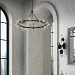 Бра светодиодное из черно-белых дисков Contrast Sample варинант исполнения - 6 | Loft Concept в Казани