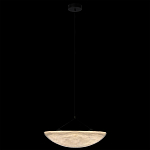 Подвесной светильник с белым тканевым плафоном в форме облака Crystal Cloud Junction варинант исполнения - 5 | Loft Concept в Казани