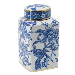 Ваза с крышкой Bird & Flowers Oriental Ornament
