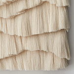 Светло-Бежевое Панно из нитей White Landscape Wall Hanging варинант исполнения - 1 | Loft Concept в Казани