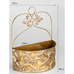 Железное кашпо Idyll варинант исполнения - 8 | Loft Concept в Казани