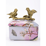Фарфоровая шкатулка Bird talks варинант исполнения - 5 | Loft Concept в Казани