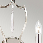 Бра с 2-мя лампами и подвеской из прозрачного стекла Elstead Lighting варинант исполнения - 4 | Loft Concept в Казани