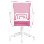 Офисное кресло с основанием из белого пластика Desk chairs Pink варинант исполнения - 4 | Loft Concept в Казани