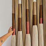 Текстильное Панно Макраме для ресторана Mexico Wall Hanging  варинант исполнения - 1 | Loft Concept в Казани