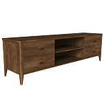 ТВ-тумба с 4-мя ящиками и полками из массива бука Tasteful Furniture варинант исполнения - 1 | Loft Concept в Казани