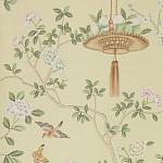 Обои ручная роспись Askew Verdigris  варинант исполнения - 2 | Loft Concept в Казани