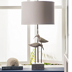 Настольная лампа с декором в виде птиц Coastal варинант исполнения - 2 | Loft Concept в Казани