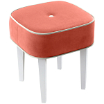 Квадратный мягкий пуф на белых ножках Winton Pouf Square варинант исполнения - 15 | Loft Concept в Казани