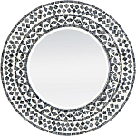 Настенное зеркало Black and white mosaic варинант исполнения - 1 | Loft Concept в Казани