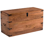 Деревянный сундук из массива манго Mango Wooden Chest Brown варинант исполнения - 1 | Loft Concept в Казани