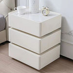 Умная прикроватная тумба с беспроводной зарядкой и подсветкой Smart Bedside Table варинант исполнения - 5 | Loft Concept в Казани