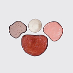 Сет из 4-х тарелок «QARTZITE» варинант исполнения - 1 | Loft Concept в Казани