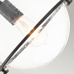 Подвесной светильник с прозрачным плафоном в форме шара в арочной подвеске Hinkley варинант исполнения - 7 | Loft Concept в Казани