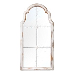 Зеркало-окно настенное в винтажном стиле Venetian Smooth варинант исполнения - 1 | Loft Concept в Казани