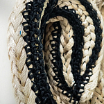 Арт-Объект из нитей Черно-Белый портрет Joana Schneider  варинант исполнения - 2 | Loft Concept в Казани