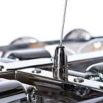 Люстра с круглыми стеклянными подвесками Cardiel Smok Glass Chandelier варинант исполнения - 5 | Loft Concept в Казани