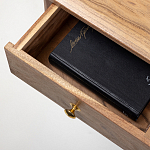 Прикроватная тумба с выдвижным ящиком Knotty варинант исполнения - 5 | Loft Concept в Казани