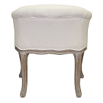 Кресло низкое в стиле прованс Бежевый Лен Louis French Armchair  варинант исполнения - 2 | Loft Concept в Казани