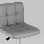 Барный стул с сиденьем серого цвета Honory варинант исполнения - 7 | Loft Concept в Казани