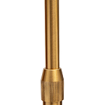 Торшер с мраморным столиком и золотым плафоном Ezio Floor Lamp варинант исполнения - 3 | Loft Concept в Казани