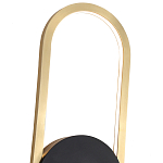 Бра с овальной рамой цвета латунь Midnight Orbit варинант исполнения - 4 | Loft Concept в Казани