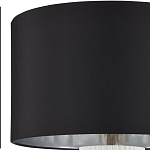 Настольная лампа с белым фактурным корпусом и черным абажуром Twisted варинант исполнения - 3 | Loft Concept в Казани