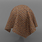 Мебельная ткань Шенилл терракотовый цвет 142 см T4-58 варинант исполнения - 10 | Loft Concept в Казани