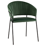 Стул в велюре зеленого цвета Horizon варинант исполнения - 1 | Loft Concept в Казани