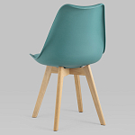 Стул с основой из пластика и мягким сиденьем Arvika Azure варинант исполнения - 5 | Loft Concept в Казани